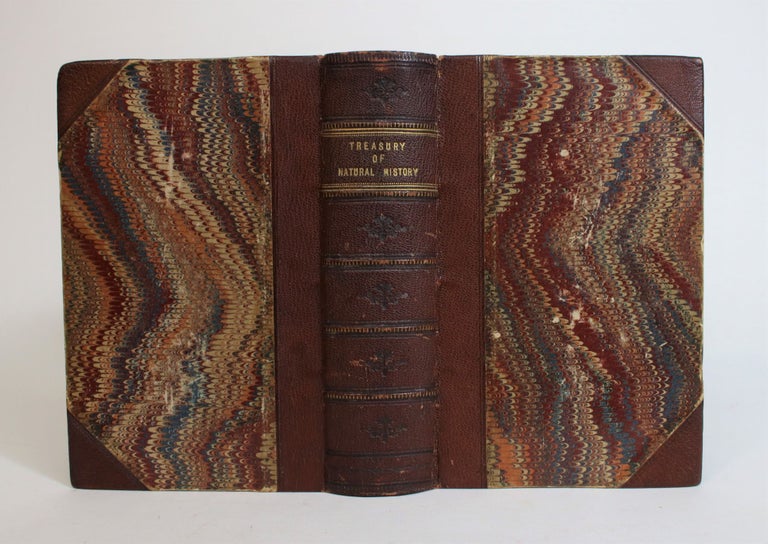 Item #008001 The Treasury of Natural History, or A Popular Dictionary of Zoology, in which the characteristics that distinguish the different classes, genera, and species, are combined with a variety of interesting information illustrative of the habits, Instincts. Samuel Maunder, T. Spencer Cobbold.