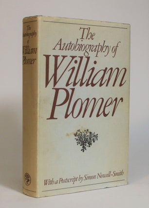 Item #008021 The Autobiography of William Plomer. William Plomer