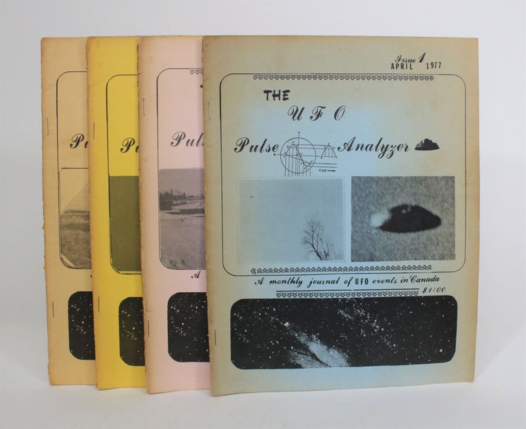 Item #008072 The UFO Pulse Analyzer, Issues 1-4 [4 vol]. Harry Tokarz, and publisher.