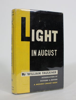 Item #008109 Light in August. William Faulkner