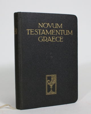 Item #008261 Novum Testamentum Graece. D. Eberhard Nestle, D. Erwin Nestle