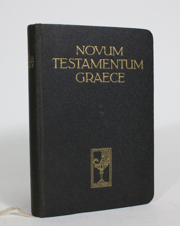 Item #008261 Novum Testamentum Graece. D. Eberhard Nestle, D. Erwin Nestle.