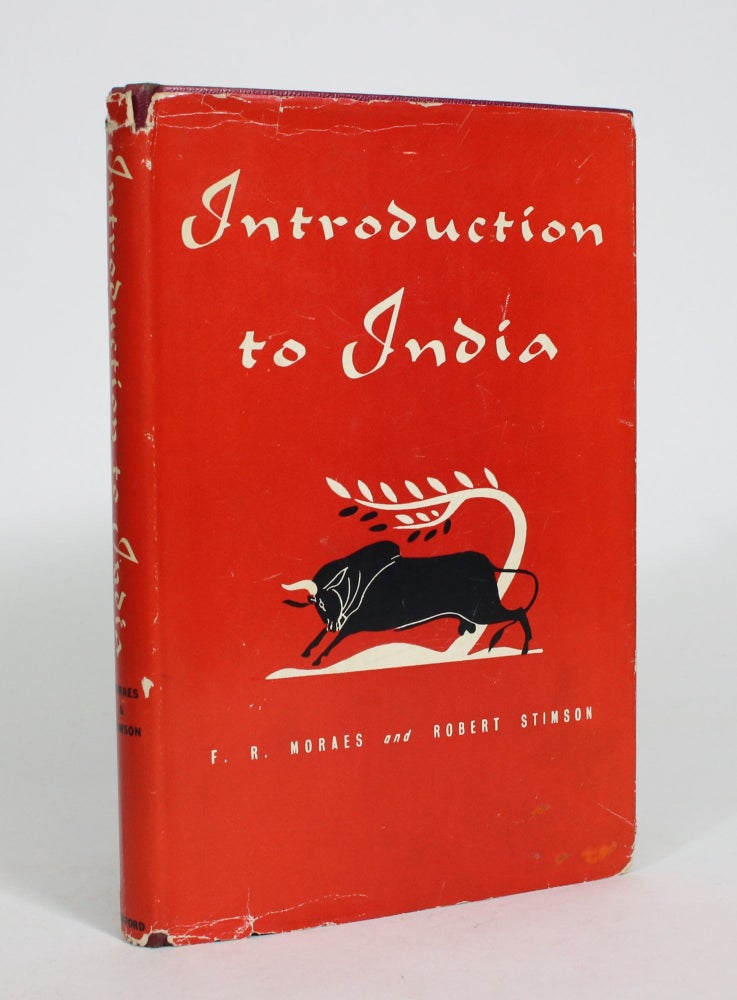 Item #008306 Introduction To India. F. R. And Robert Stimson Moraes.