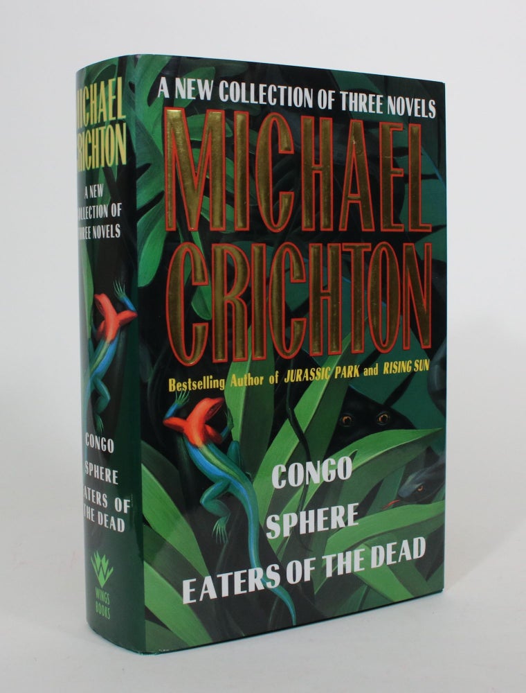 Item #008422 Congo. Sphere. Eaters of the Dead. Michael Crichton.
