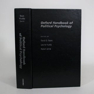 Item #008764 Oxford Handbook of Political Psychology. David O. Sears, Robert Jervis, Leonie Huddy
