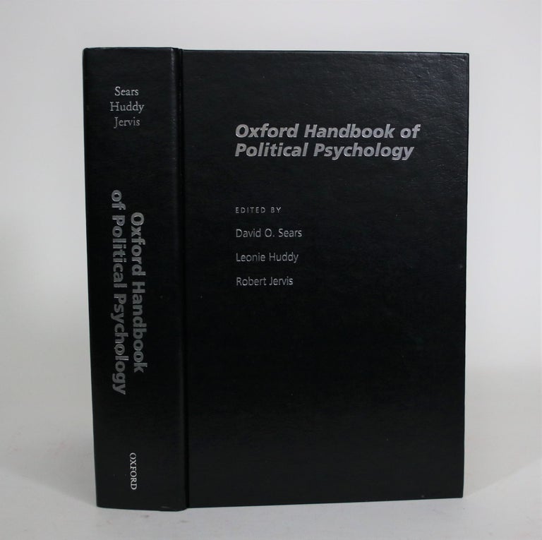 Item #008764 Oxford Handbook of Political Psychology. David O. Sears, Robert Jervis, Leonie Huddy.