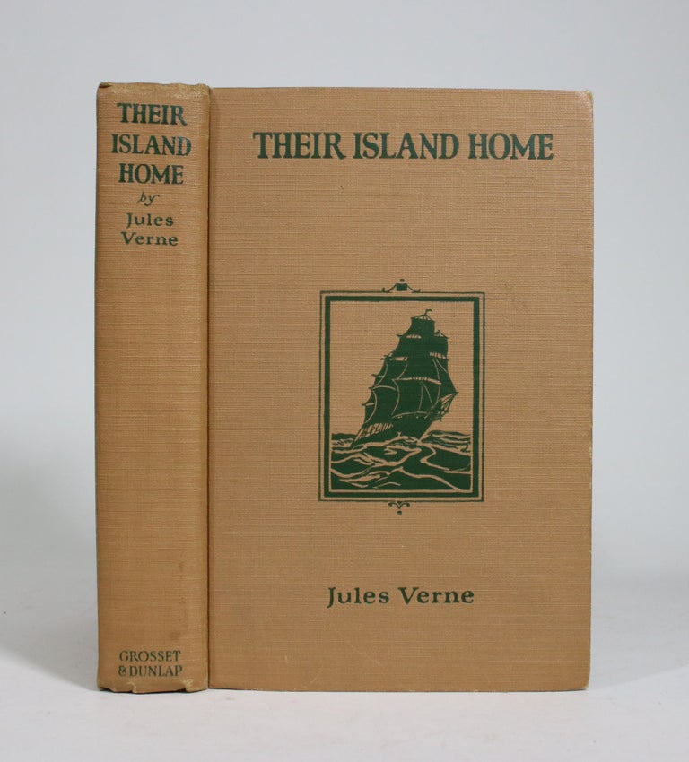Item #009261 The Island Home: The Later Adventures of the Swiss Family Robinson. Jules Verne.