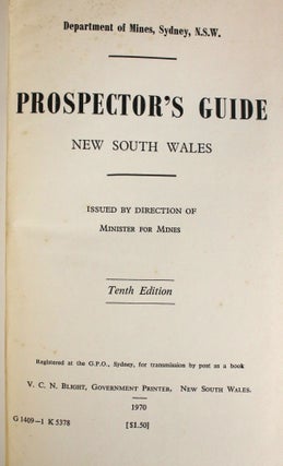 Prospector's Guide: New South Wales