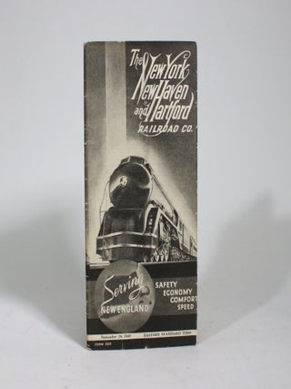 Item #009362 The New York, New Haven and Hartford Railroad Co. Form 200, September 29, 1940. New...