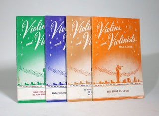 Item #009364 Violins and Violinists Magazine [4 vols]. Ernest N. Doring, Gladys Mickell Bell,...