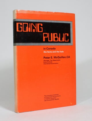 Item #009394 Going Public in Canada: The Facts and the Fads. Peter E. McQuillan