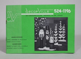 Item #009458 Decorville Catalogue