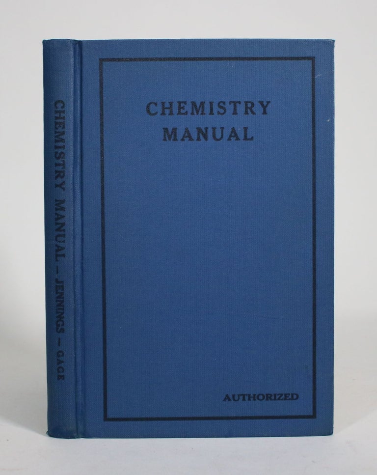 Item #009483 Laboratory Manual to Accompany a First Course in Chemistry. W. A. Jennings.