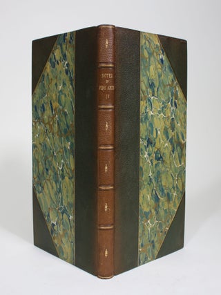 Item #009595 Notes in Fine Arts IV at Harvard University. W. H. Jr. Wiggin, Charles Eliot Norton