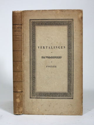 Item #009623 Vertalingen en Navolgingen in Poezy. J. Van Lennep, Jacob