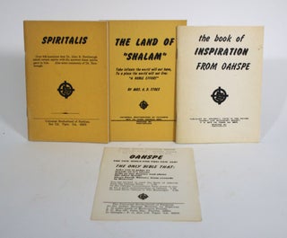 Item #009868 The Book of Inspiration from from OAHSPE. Spiritalis. The Land of "Shalam" OAHSPE,...