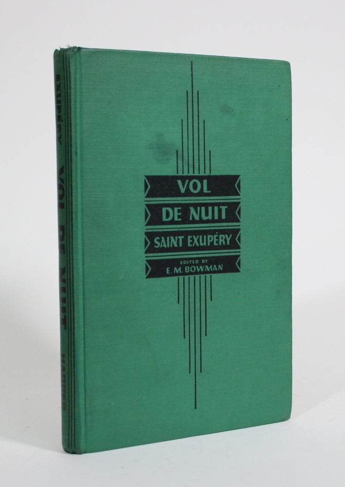 Item #009872 Vol de Nuit. Antoine De Saint Exupery.