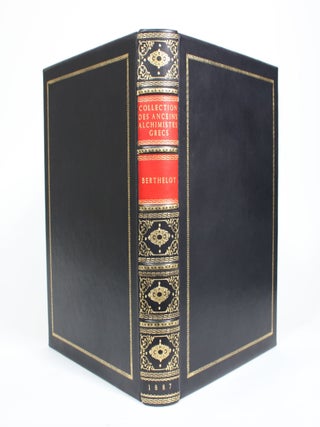 Item #009940 Collection Des Anciens Alchimistes Grecs Publiee Sous Les Auspices Du Ministere De...