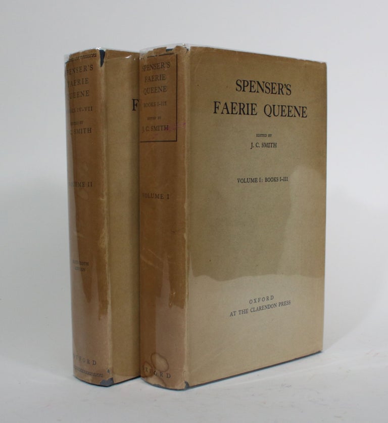 Item #010032 Spenser's Faerie Queene [2 vols]. J. C. Smith.