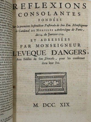 Nouveau Receuil De Plusieurs Pieces Qui ont paru depuis l'Annee 1717. ou environ, au sujet des affaires de la Constitution Unigenitus