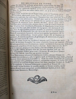 Item #010090 Disquisitiones Biblicae, Quatuor Libris Comprehensae. I. Veneranda Scripturae Sacrae...