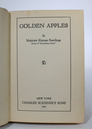 Item #010126 Golden Apples. Marjorie Kinnan Rawlings