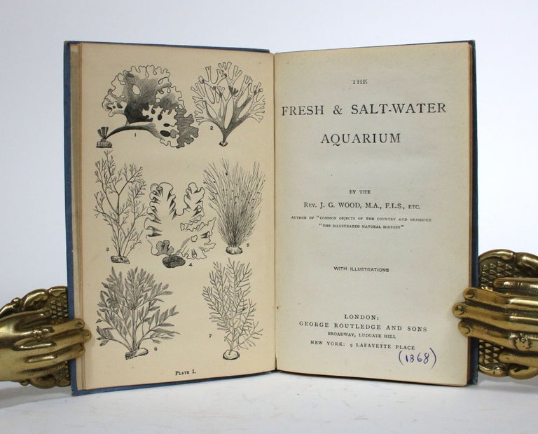 Item #010150 The Fresh & Salt-Water Aquarium. Rev. J. G. Wood.