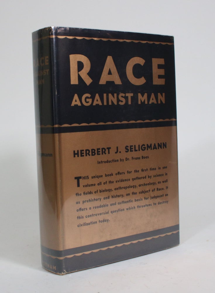 Item #010234 Race Against Man. Herbert J. Seligmann.