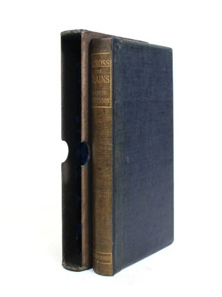 Item #010509 Across the Plains, with other Memories and Essays. Robert Louis Stevenson