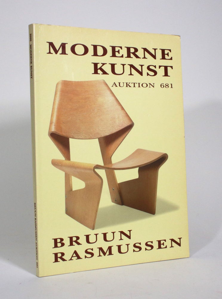 Item #010688 Moderne Kunst: Auktion 681, Tirsdag 20 juni til Torsdag 22 juni 2000. Bruun Rasmussen Kunstauktioner.