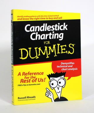 Item #010777 Candlestick Charting for Dummies. Richard Rhoads