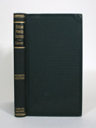 Item #010817 Steam Power Stations. Gustaf A. Gaffert