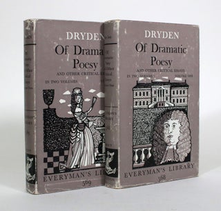 Item #010868 Of Dramatic Poesy, and Other Critical Essays [2 vols]. John Dryden, George Watson