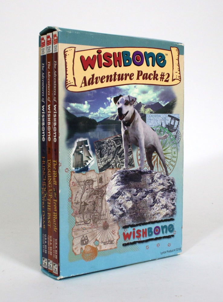 Item #010975 Wishbone Adventure Pack #2: Hunchdog of Notre Dame. Digging Up the Past. The Mutt in the Iron Muzzle. Michael Jan Friedman, Vivian Sathre.