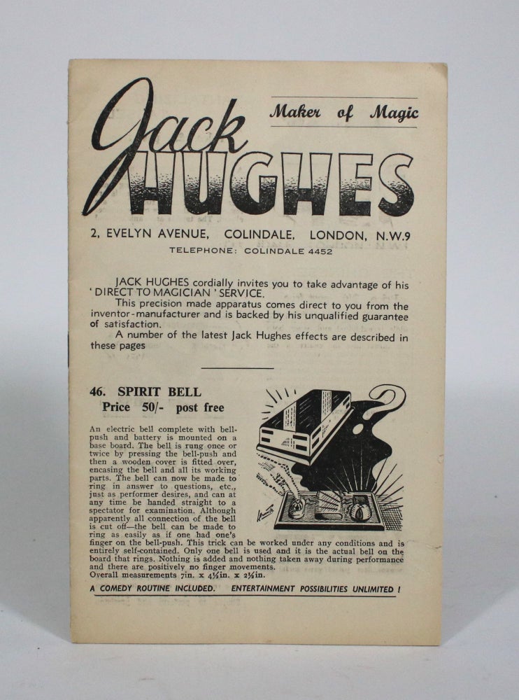Item #011061 Jack Hughes: Maker of Magic. Jack Hughes.
