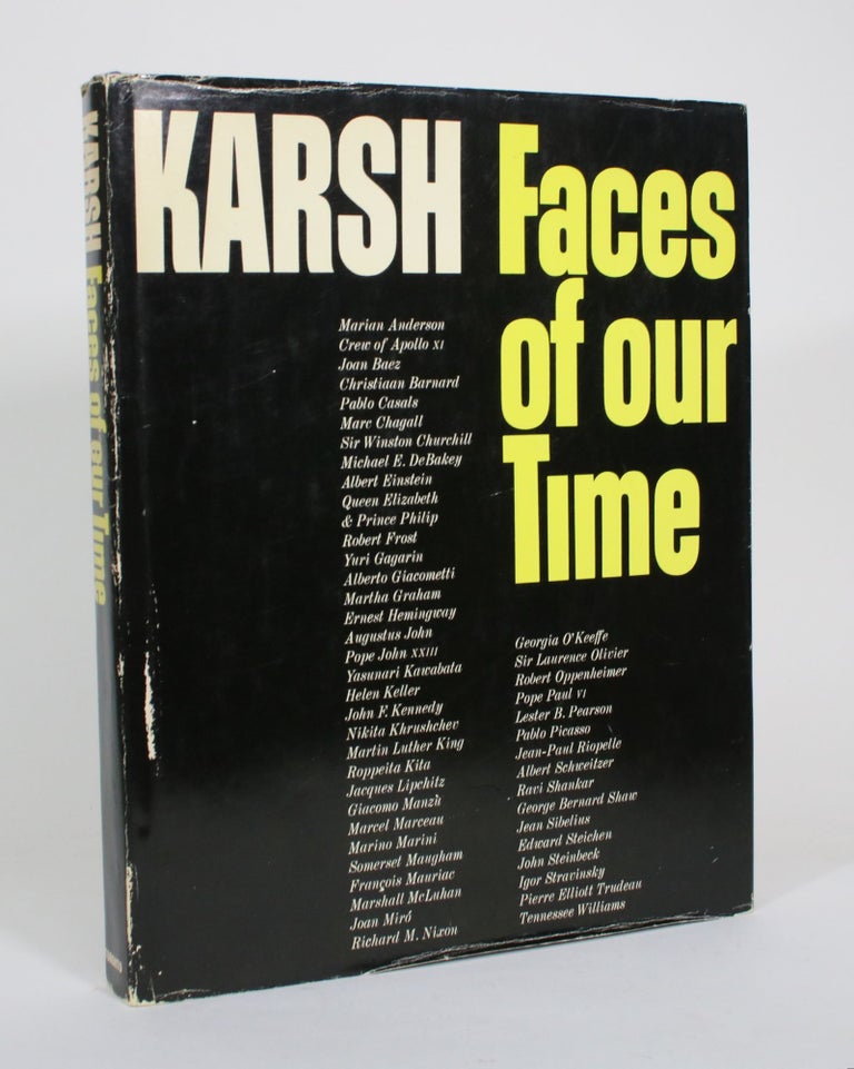Item #011086 Karsh: Faces of our Time. Yousuf Karsh.