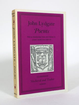Item #011087 John Lydgate: Poems. John Lydgate, Johnn Norton-Smith