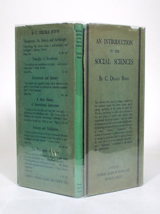 Item #011103 An Introduction to the Social Sciences. C. Delisle Burns