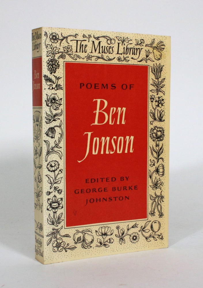 Item #011152 Poems of Ben Jonson. Ben Jonson, George Burke Johnston.
