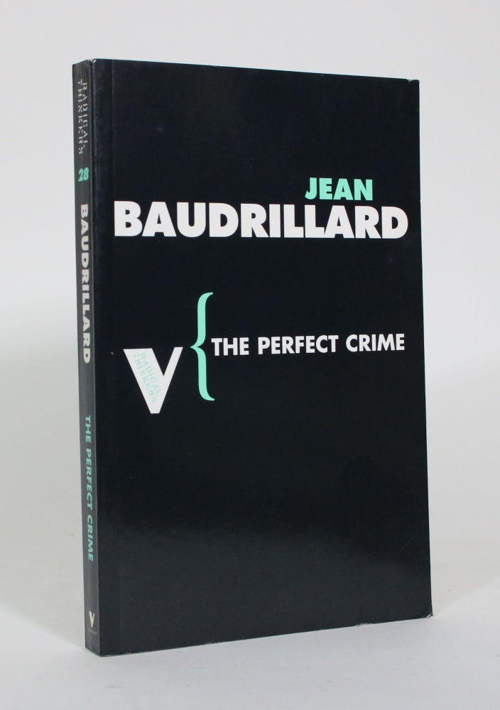 Item #011234 The Perfect Crime. Jean Baudrillard.