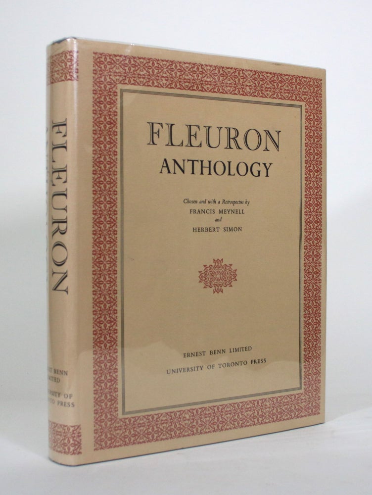 Item #011293 The Fleuron Anthology. Francis Meynell, Herbert Simon.