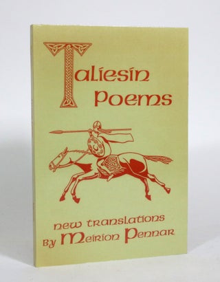Item #011423 Taliesin Poems. Meirion Pennar