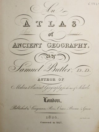 An Atlas of Ancient Geography