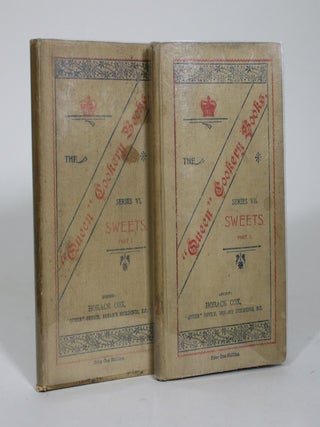 Item #011466 The "Queen" Cookery Books. No. 6. Sweets. (Part I.) & No. 7. Sweets. (Part II.) [2...
