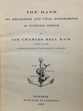 The Hand, It's Mechanism and Vital Endowments as Evincing Design