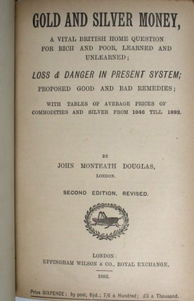 Bimetallism (16 pamphlets in 1 vol.)