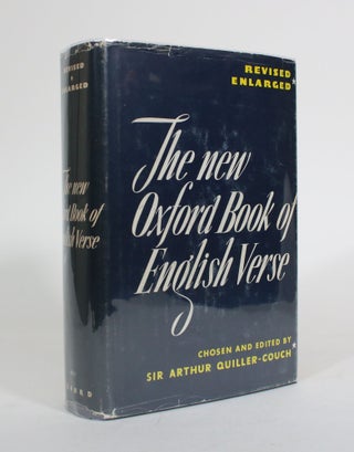 Item #011559 The Oxford Book of English Verse, 1250-1918. Sir Arthur Quiller-Couch