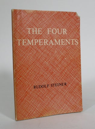 Item #011570 The Four Temperaments. Rudolf Steiner