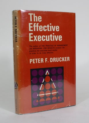 Item #011610 The Effective Executive. Peter F. Drucker