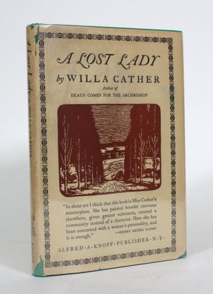 Item #011626 A Lost Lady. Willa Cather